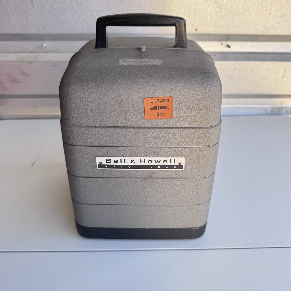 Vintage Bell & Howell Autoload 254RA 8mm Film Movie Projector-Untested